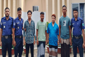 কানাইঘাটে সন্ত্রাস বিরোধী আইনের মামলায় নিষিদ্ধ ঘোষিত ৪ ছাত্রলীগ কর্মী গ্রেফতার