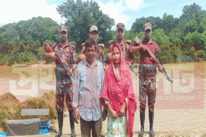সিলেটের জৈন্তাপুর সীমান্তে পুশইনকালে ২ বাংলাদেশি নাগরিক আটক