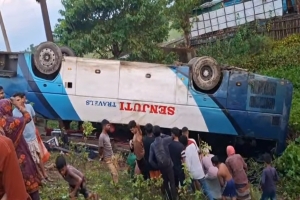 সুনামগঞ্জে সড়ক দুর্ঘটনায় মা-মেয়ে নিহত