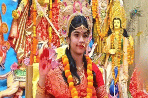 মহাষ্টমীতে হবিগঞ্জে উৎসবমুখর পরিবেশে কুমারী পূজা