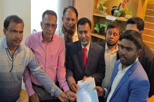 সুনামগঞ্জ-১ আসনে মনোনয়নপত্র সংগ্রহ করলেন বিএনপির প্রার্থী আনিসুল হক