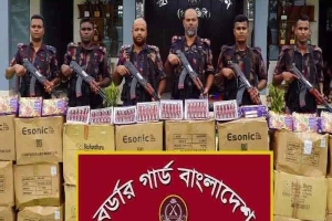 মাধবপুরে অর্ধকোটি টাকার ভারতীয় কসমেটিক্সসহ ট্রাক জব্দ