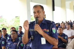 সেরা ওসি নির্বাচিত হলেন সুনামগঞ্জ সদর মডেল থানার ওসি রতন শেখ
