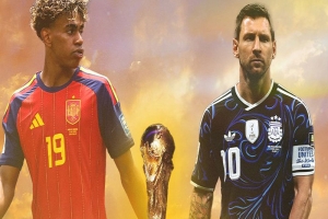 ৬০ বছর পর বিশ্বকাপের ফাইনালে স্পেনের মুখোমুখি আর্জেন্টিনা