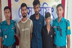 কাষ্টঘরে হৃদয় হত্যা মামলায় ৩ আসামীকে নরসিংদী থেকে গ্রেপ্তার