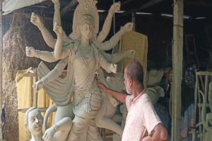 সুনামগঞ্জে এবার ৪৪৪ মণ্ডপে দুর্গোৎসবের প্রস্তুতি