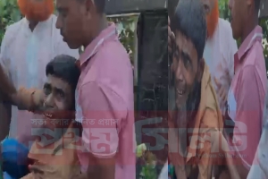 সুনামগঞ্জে পাচারকারীর কবল থেকে ফিল্মি স্টাইলে মেয়েকে উদ্ধার করলেন পিতা