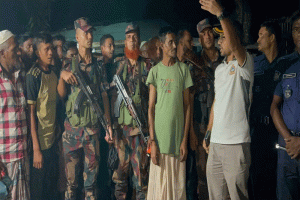অবৈধভাবে বালু উত্তোলন বন্ধে জকিগঞ্জে টাস্কফোর্সের অভিযান